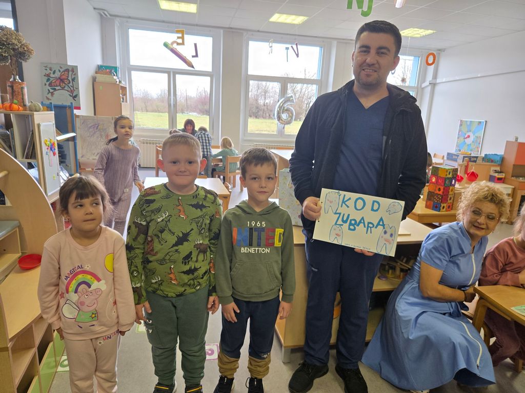 Posjet stomatologa vrtiću