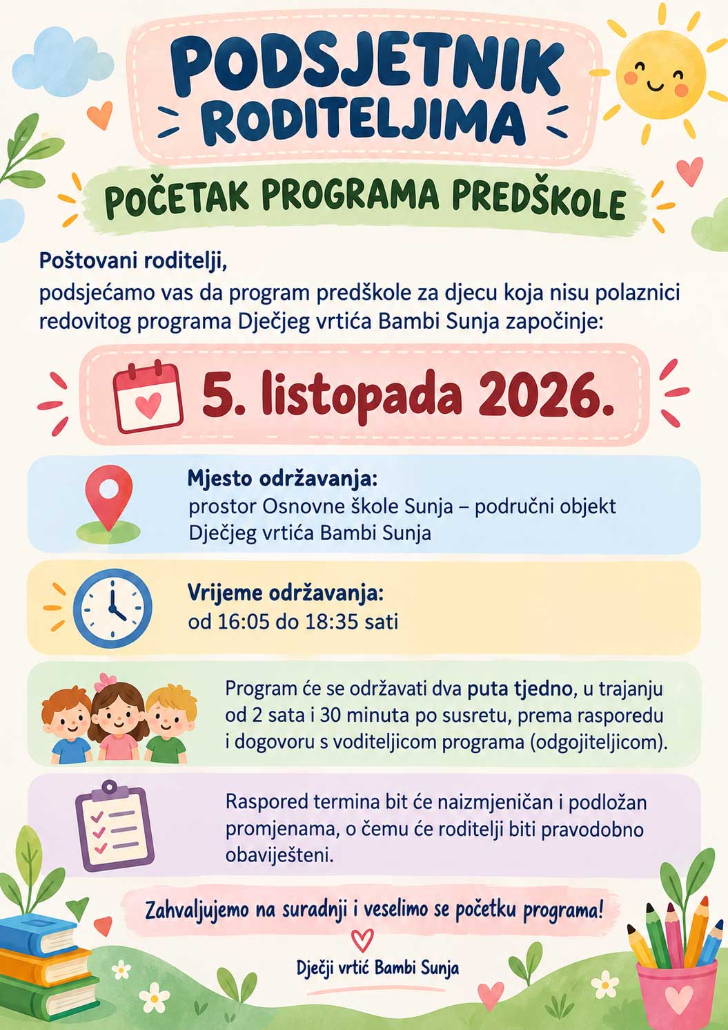 podsjetnik predskola 2