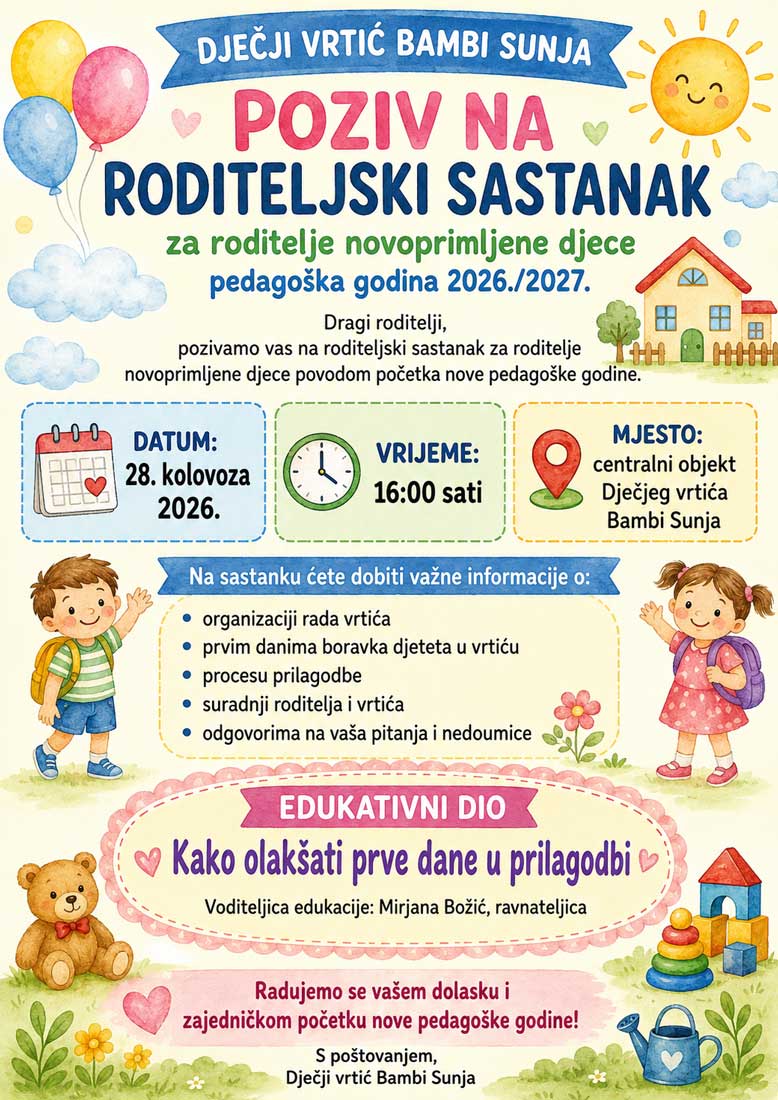 poziv roditeljski 2